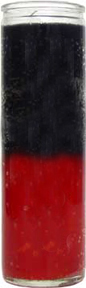 Plain-Black-Red-Encased-Vigil-Light-Candle-at-the-Missionary-Independent-Spiritual-Church-in-Forestville-California